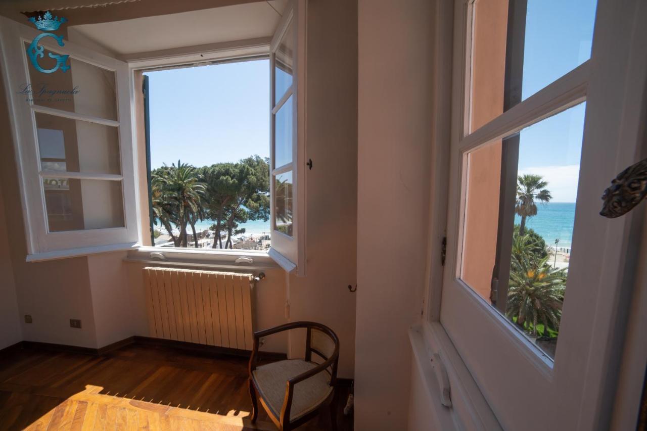La Spagnuola - Villa Cinquecentesca Sul Mare Con Parco Privato Savona Exterior foto
